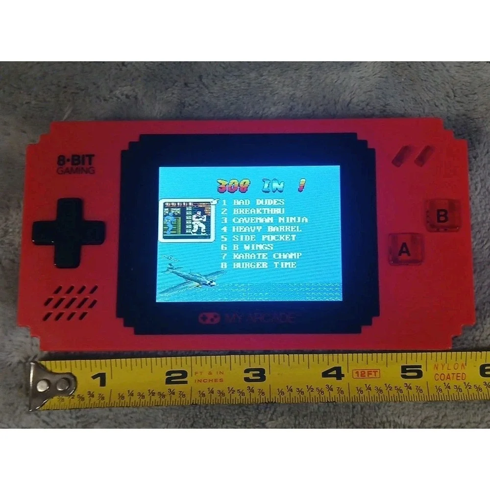 My Arcade‎ 8 Bit Gaming Console 308 Arcade Games Works Pixel Player Retro READ